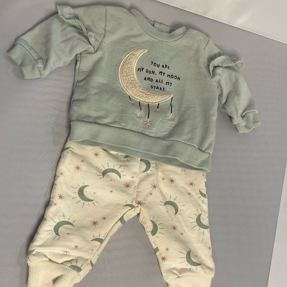 PL Baby Moon and Stars Outfit